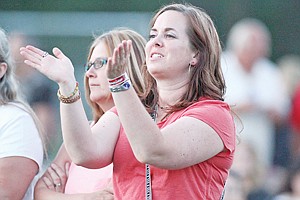 &lt;p&gt;Molly Strom enjoying the music of Night Ranger during the CARD Foundation's third annual Big Sky Bash Saturday evening.&lt;/p&gt;