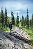 Alpine vistas abound from Six Mile Trail