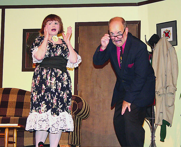 &lt;p&gt;Elizabeth Babcock and Dave Oliver took to the stage with the rest of the Thompson Falls Players after a two year absence. The group performed &quot;Maid to Order&quot; at the Rex Theater in Thompson Falls this past weekend.&lt;/p&gt;