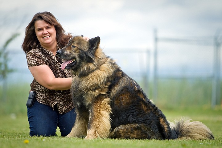 &lt;p&gt;JEROME A. POLLOS/Press Rondi Renaldo, seen here with Smokey Bear, a 2-year-old Newfoundland mix, has been the executive director for the Kootenai Humane Society since April.&lt;/p&gt;