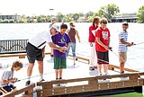 Walleye Club donates new pier to Moses Lake