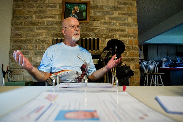 &lt;p&gt;GABE GREEN/Press Bill Johnson, a registered sex offender, sits in his home in Rathdrum and discusses his plans to create a support group for local sex offenders who are trying to get their lives back together.&lt;/p&gt;