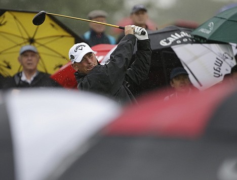 &lt;p&gt;Thomas Bjorn of Denmark plays a shot during a practice round at Royal Lytham &amp; St Annes golf club ahead of the British Open Golf Championship, Lytham St Annes, England Tuesday, July 17, 2012. (AP Photo/Tim Hales)&lt;/p&gt;