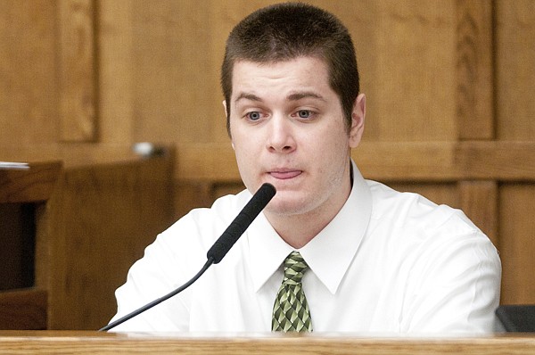 &lt;p&gt;Jeffrey Nixon pauses while testifying during his murder trial in
Flathead District Court in Kalispell Thursday morning.&lt;/p&gt;