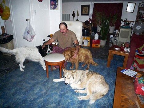 &lt;p&gt;This undated photo supplied by the Gaylord family shows Paul Gaylord at his Prineville, Ore., home. Gaylord contracted the plague when trying to pull a mouse out of the mouth of his cat, Charlie, because it was choking on the rodent. The disease, a version of the medieval scourge that wiped out at least a third of Europe, took away the 59-year-old welder's fingertips, his toes and his ability to make a living. He faces an arduous recovery surrounded by constant reminders of his misery, the infected cat died, and the trailer he's living in has a mouse problem. (AP Photo/The Gaylord Family, ho)&lt;/p&gt;