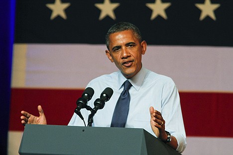 &lt;p&gt;President Barack Obama speaks at a fundraising event in Austin, Texas on Tuesday, July 17, 2012. (AP Photo/Jack Plunkett)&lt;/p&gt;