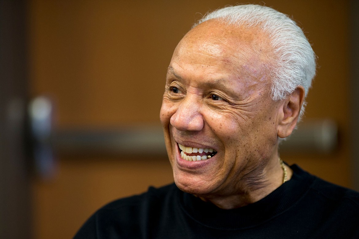 &lt;p&gt;JAKE PARRISH/Press NBA player and coach Lenny Wilkens laughs as he shares memories of coaching the Seattle SuperSonics and the Dream Team of the 1992 USA Olympic basketball team.&lt;/p&gt;