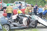 Victims in head-on crash remain in critical condition