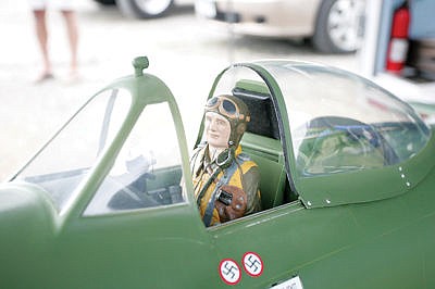 &lt;p&gt;A view inside the cockpit of of Tommy Valcour's P-47 Thunderbolt. (Paul Sievers/The Western News)&lt;/p&gt;