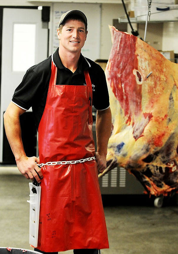 &lt;p&gt;Jeremy Plummer of Lower Valley Processing is working with to bring local beef to the area's schools. (Aaric Bryan/Daily Inter Lake)&lt;/p&gt;