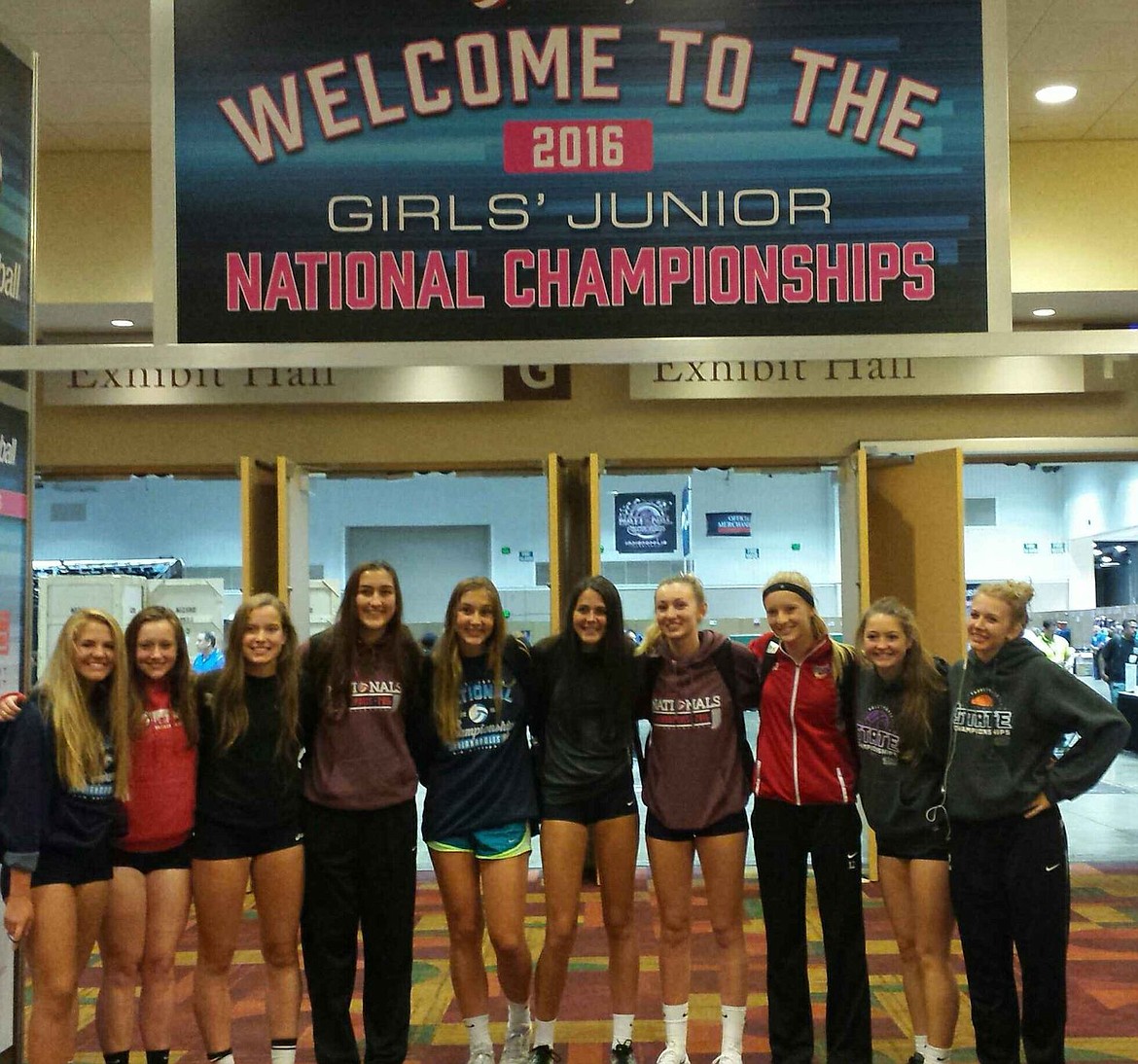 &lt;p&gt;Courtesy photo&lt;/p&gt;&lt;p&gt;The VIP Junior 16 travel volleyball team competed at junior nationals in Indianapolis June 29-July 3. VIP competed in the American division, one of five divisions, and finished in the Bronze level, placing 19th out of 64 teams. From left are Sam Swayze, Emily Zink, Ailsa Hansen, Brooklynn Rainer, Paige Wollan, Mattisyn Cope, Delaney Schmidt, Arlaina Stephenson, Hanna Hansen and Miahna Waters. Not pictured are coaches Chad Coupland and Kenny Zink.&lt;/p&gt;