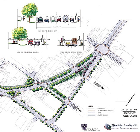 &lt;p&gt;A mini-couplet designed by David Evans and Associates may provide Idaho Transportation Department planners with a good foundation when putting together the final design for the Curve. (Courtesy photo)&lt;/p&gt;