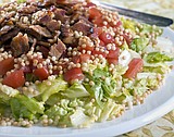 A couscous salad with BLT leanings