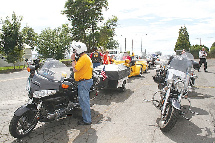 The Christian Motorcyclists Association's western rally is at
the Grant County Fairgrounds through Saturday.