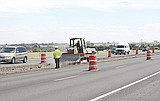 Median barrier installed on SR 17