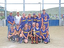 The 12U Purple Wave won third place at the state tournament last weekend in Butte.