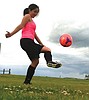 Soccer mom arranges soccer camp for her kids and others
