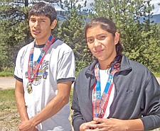 Albert and Naomi Plant took home medals from the Big Sky State Games. Albert won gold in wrestling and Naomi won bronze in arm wrestling and silver in the triathlon.