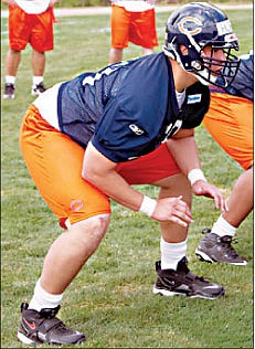 <p>Levi Horn of the Northern Cheyenne Tribe, who played football at Rogers High School in Spokane and the University of Montana, is now a lineman for the Chicago Bears. He'll be a special guest at the Julyamsh powwow hosted by the Coeur d'Alene Tribe at the Greyhound Park and Event Center in Post Falls.</p>