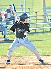 Jack Humphreys leads off for the Mission Valley Mariners.