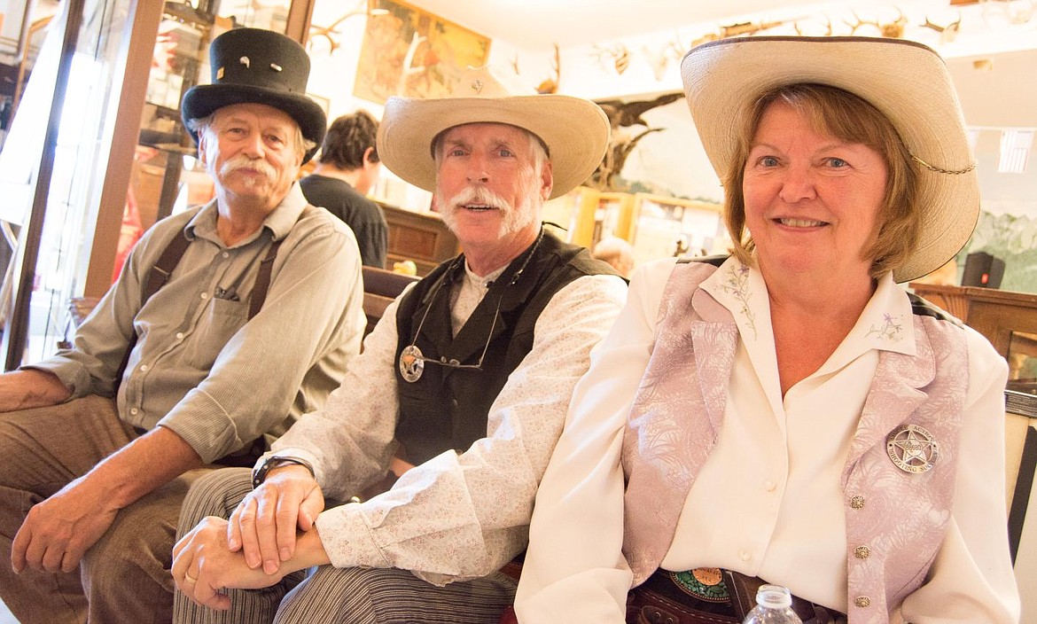 &lt;p&gt;(Left to right): Sage Creek Gus, Bodie Camp, and Prairie Daisy greeted visitors at &quot;Live History Days&quot;&lt;/p&gt;