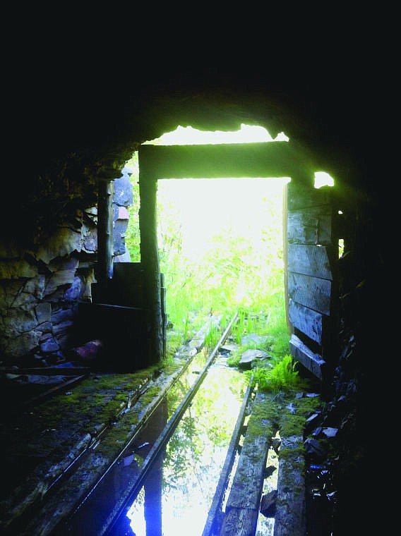 &lt;p&gt;Exiting the dark Eddy Creek Mine, the light from outside radiates into the dingy tunnel.&lt;/p&gt;