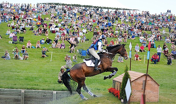 &lt;p&gt;Jordan Linstedt rides Tullibards Hawkwind through the cross
country course on Saturday afternoon at The Event at Rebecca
Farm.&lt;/p&gt;