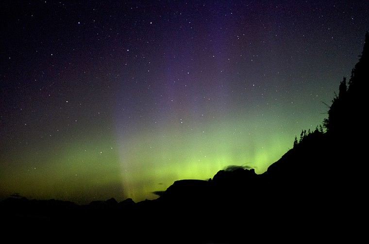 &lt;p&gt;Northern lights in Glacier National Park Monday morning.&lt;/p&gt;