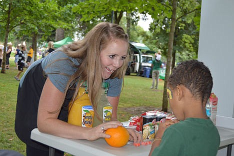 &lt;p&gt;University of Idaho intern, Christy Johnson, facilitating the Price Tastes Right at the Coeur d'Alene Parks Day Celebration.&lt;/p&gt;