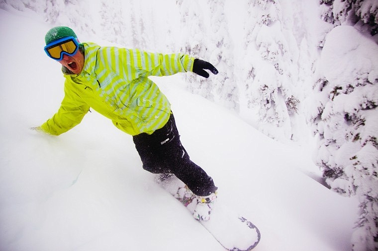 &lt;p&gt;Aaron Robinson is shown snowboarding at Whitefish Mountain
Resort. The 24-year-old Whitefish native died Tuesday in a
snowboarding accident in the Chilean backcountry.&lt;/p&gt;