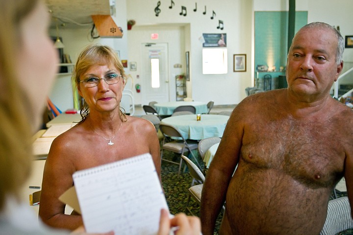 Senior nudists