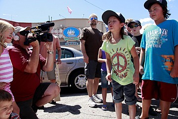 &lt;p&gt;Seven-year-old Emme Courchesne of Hamilton, competes in the cherry pit spitting competition, which took place Saturday afternoon.&#160;&lt;/p&gt;