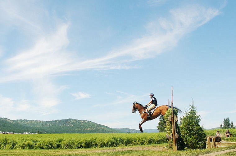 &lt;p&gt;Avery Klunick of Midland, Texas, rides In It To Win It over a jump on the cross-country course Saturday afternoon during The Event at Rebecca Farm in Kalispell.&#160;&lt;/p&gt;