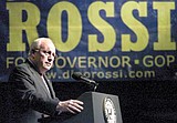 Cheney criticizes Senate Demos; boosts Rossi for governor