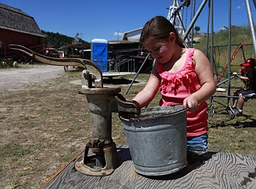 &lt;p&gt;Shelbelyn Outhouse of Houma, Louisiana is busy at work, on the pioneer village at Live History Days.&#160;&lt;/p&gt;