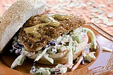 A sweet, tangy chicken sandwich for summer