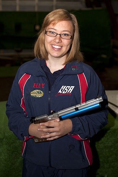 <p>Alana Townsend, 18, from Kalispell is a member of the National Junior Olympic Pistol Team. Townsend started shooting rifles at nine years old, and switched to pistols when she was 12.</p>