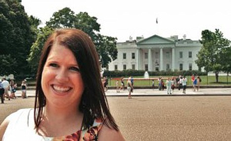 &lt;p&gt;Recent University of Idaho graduate Stephanie Fuqua poses for a picture at the White House, where she is spending her summer working as an intern in the Office of Scheduling and Advance.&lt;/p&gt;