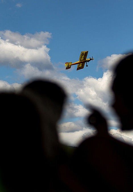 &lt;p&gt;Members of the organization Special Needs Recreation watch a model plane fly by on Tuesday afternoon.&lt;/p&gt;