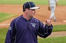 Chris Brown is in his second year of coaching the Mission Valley Mariners B team.