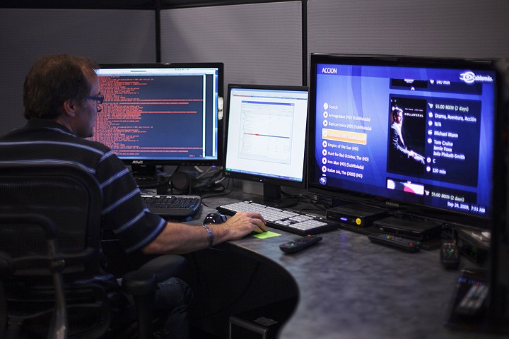 &lt;p&gt;Patrick Cote/Daily Inter Lake Rick Ryder monitors the systems of Mexico-based content provider Cablemas from his workstation at Avail-TVN, a digital media services company in Kalispell. Friday, July 20, 2012 in Kalispell, Montana.&lt;/p&gt;