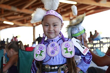 &lt;p&gt;Kamiah Pretty on Top, age 6, adorned in her regalia.&#160;&lt;/p&gt;