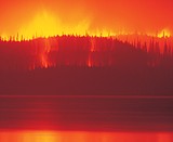 Lightning storm starts small wildfires