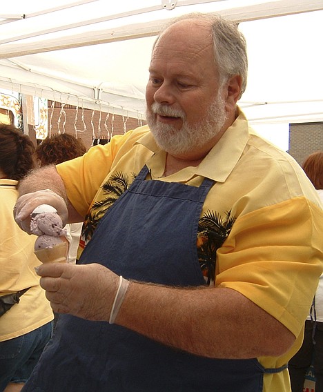 &lt;p&gt;An unidentified vendor tops off an ice cream cone for some lucky attendee during last year's Taste of the Coeur d'Alenes.&lt;/p&gt;