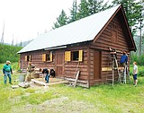 Boy Scouts lend hand to Glacier Institute