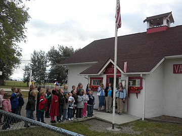 &lt;p&gt;Over 100 years after it was founded, a new generation of Valley View pupils pledge allegiance to the schoolhouse flag.&lt;/p&gt;