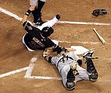 Ryan Doumit shines in return