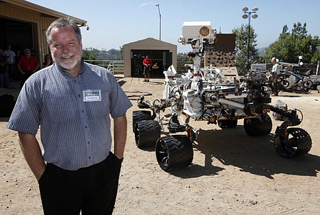 &lt;p&gt;AP Photo/Nick Ut Rob Manning, chief engineer, speaks to the media at NASA Mars Yard at NASA's Jet Propulsion Laboratory in Pasadena on July 25. Beside Manning is a model of the Mars rover, Curiosity. After traveling 8 1/2 months and 352 million miles, Curiosity will attempt a landing on Mars the night of Aug. 5.&lt;/p&gt;