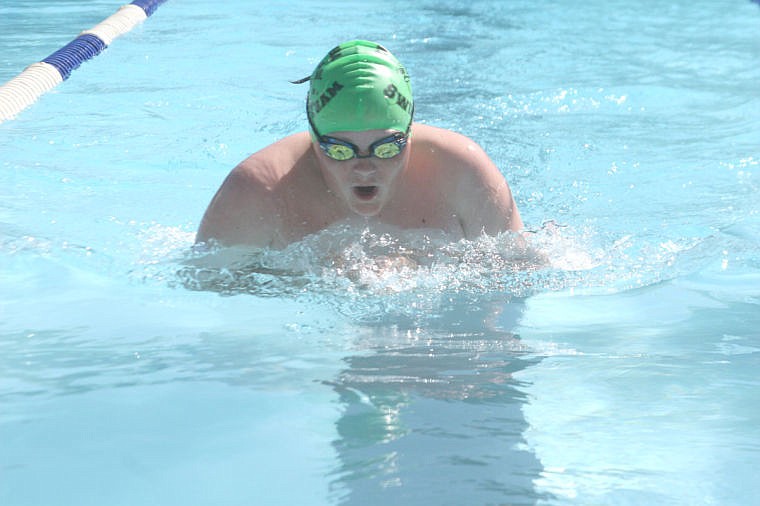 &lt;p&gt;Piranha Logan Benson does the breaststroke in a meet earlier this year. The Piranhas took 29 swimmers to the tournament.&#160;&lt;/p&gt;