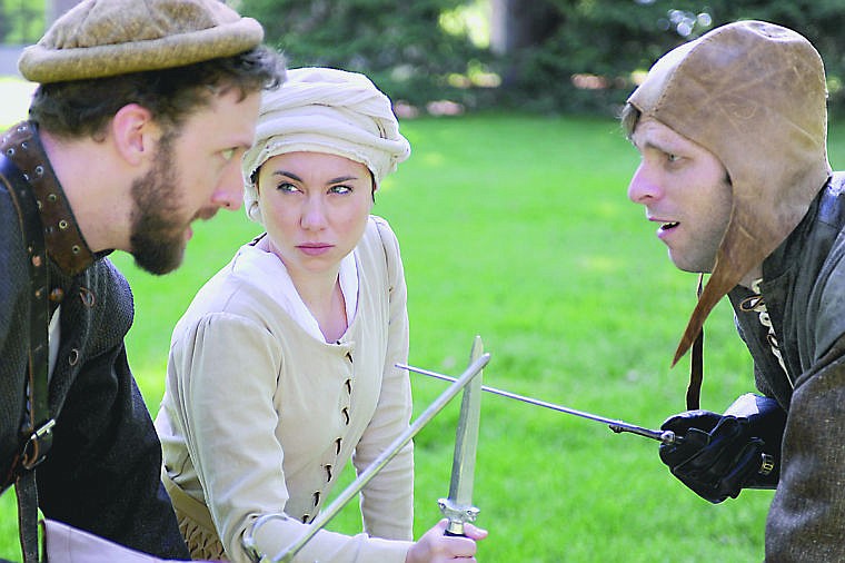 &lt;p&gt;Dan Toot, Miriam Reuter and Nile Hawver perform in the 2013 summer production of Henry V, which will be in Plains on August 16.&lt;/p&gt;